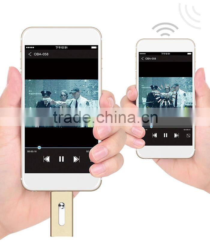 Wholesale alibaba OTG metal usb memory stick 32gb64gb for Iphone