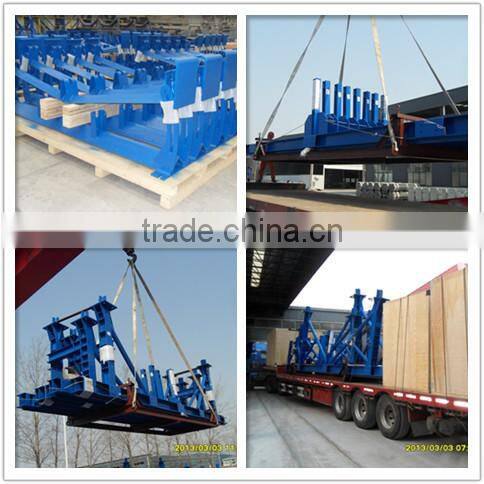 high efficiency mining belt conveyor system steel structure