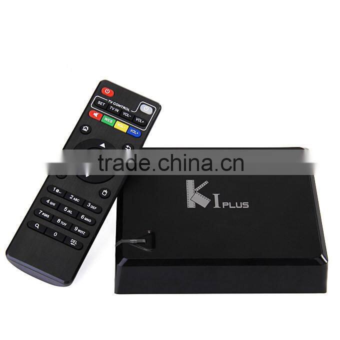 K1 Plus Kodi15.2 Android 5.1 Lollipop Amlogic S905 Quad Core OTT TV Box