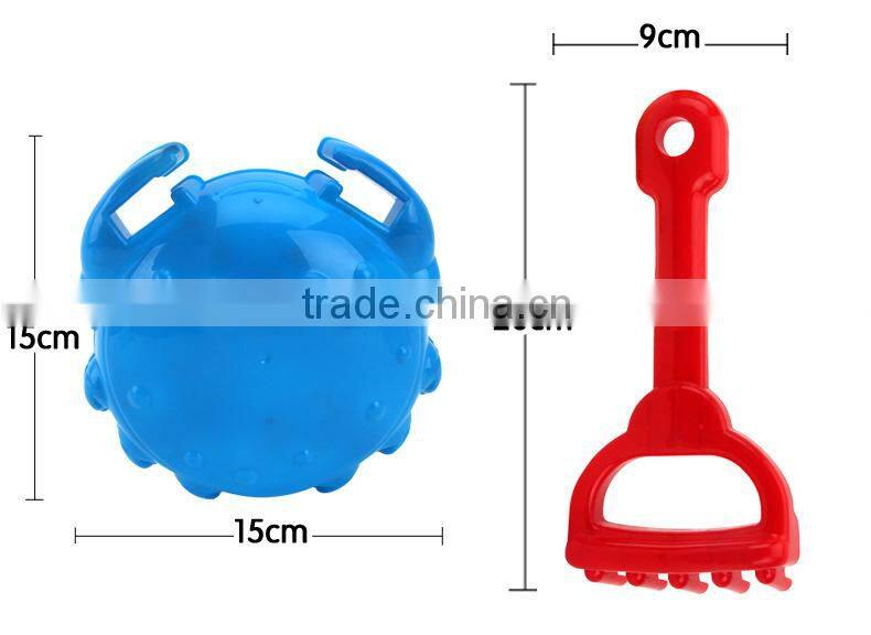 Plastic Bucket Beach Toys Sand Beach Set Toys 4 PCS/Set