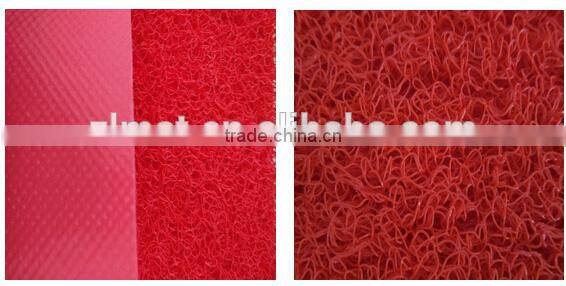 Trade Assurance Single color pvc material anti slip foot mat
