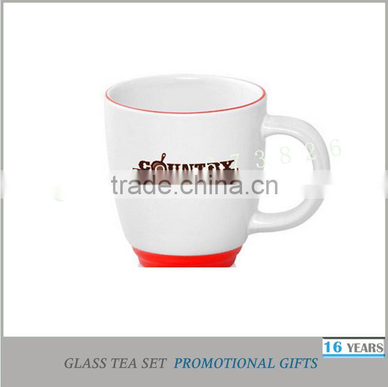 Wholesale many English letters ceramic cups can Customized English letters logo