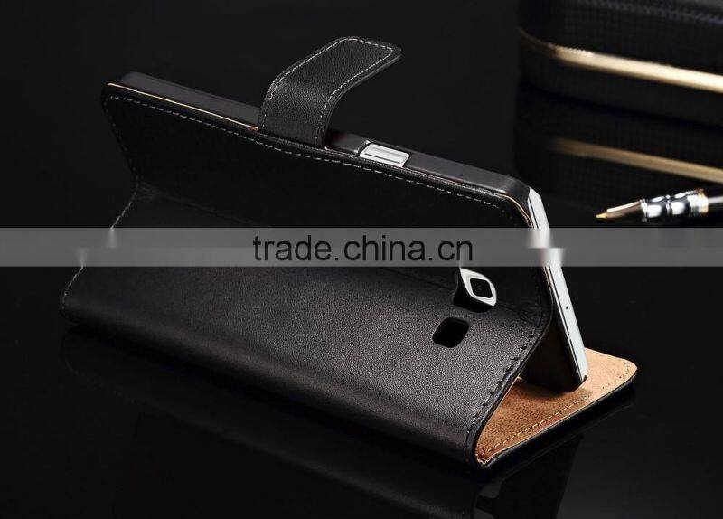 Premium leather flip cover with card slot for samsung galaxy j7 A7/ flip cover for samsung galaxy j1