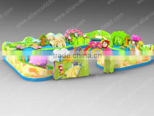 2014 New red riding hood large inflatable bouncer inflatable sport