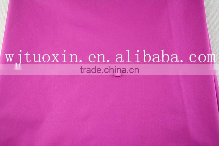 75D 190t 100% polyester waterproof woven pongee raincoat laminated fabric with membrane