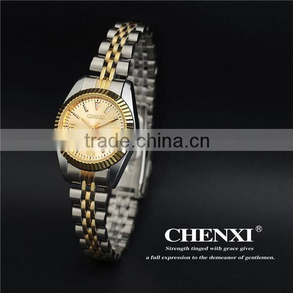 Super Big Deal Fashion Men's Watch Luxury Men Watches Cheap Custom Gold Watches 2 Tone Color Stainless Steel Quartz Watch