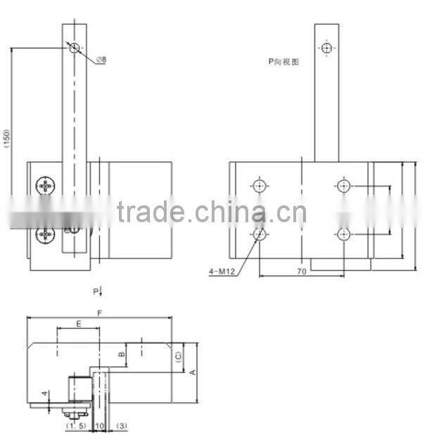 cheaper price villa lift instantaneous safety gear