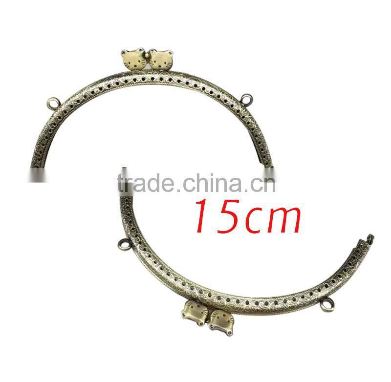 15.5CM three layer metal coin purse frame stock