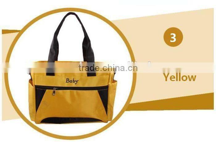 Wholesale tote one shoulder mommy baby diaper bag
