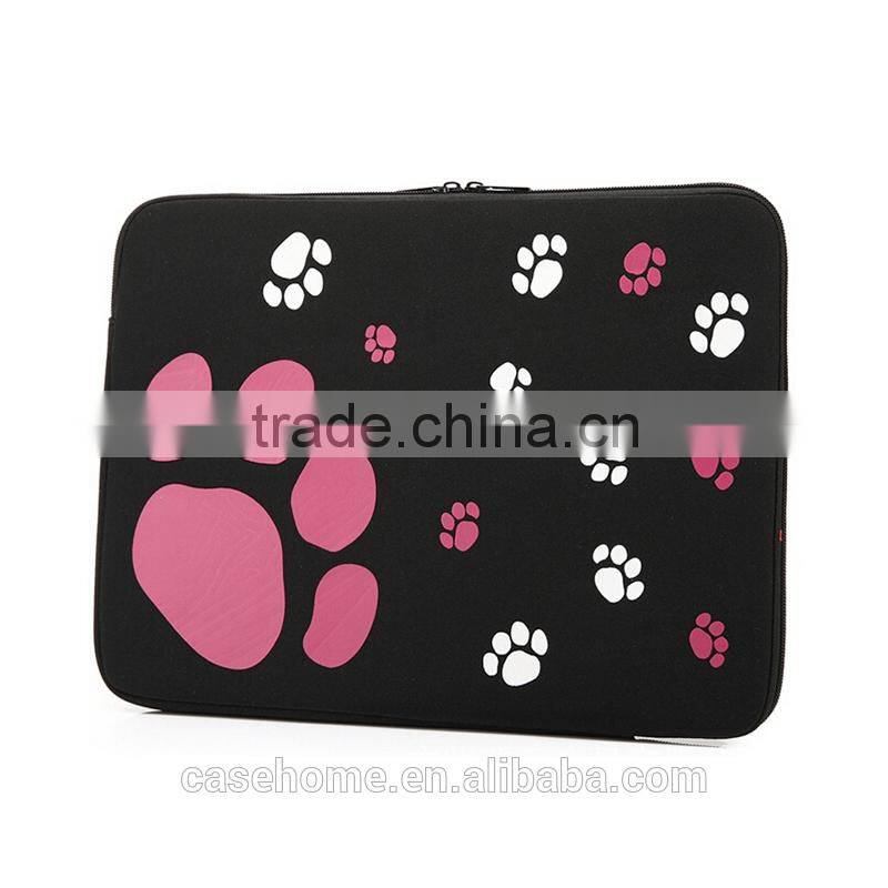 custom printed neoprene laptop sleeve for macbook air 11.6 inch neoprene bag