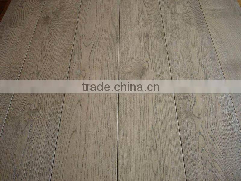 antique grey oak woood flooring