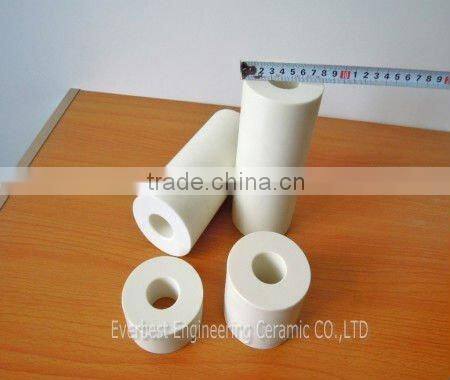 large industrial Alumina ceramic refractory bushings/sleeve