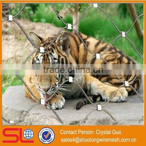 2015 China sale stainless steel wire rope mesh net
