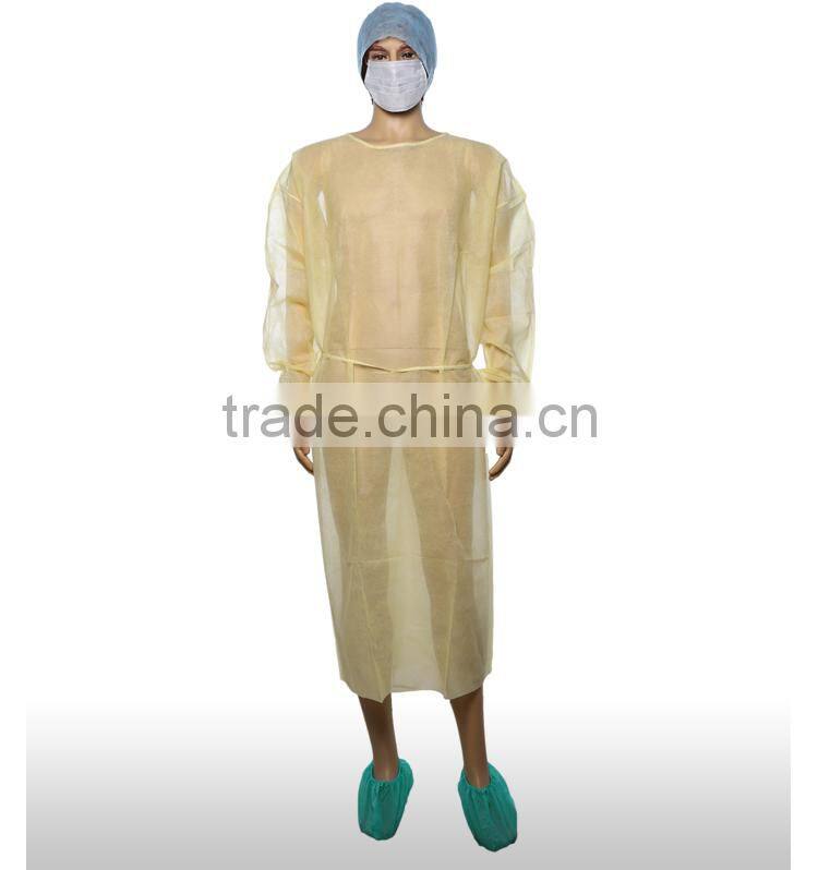 dental isolating patients operating gown