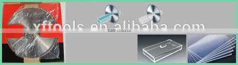 long life tungsten carbide circular saw blade for cutting plastic materials