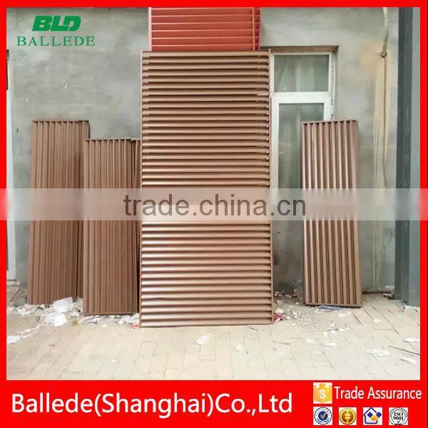 ventilation return air intake aluminum cast fence