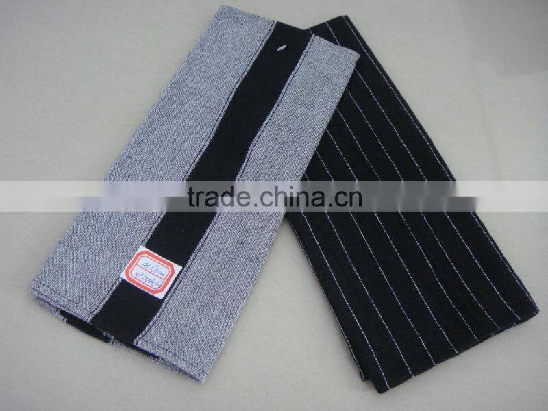 45x70cm black stripe tea towel face towel