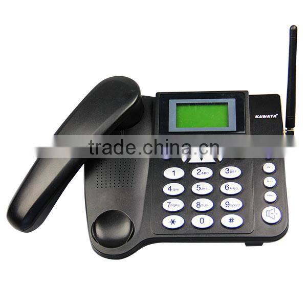 Fixed wireless matte texture indepentent speaker telephone