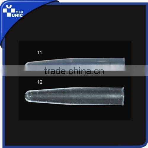 Flat Bottom Plastic Test Tube with Cap