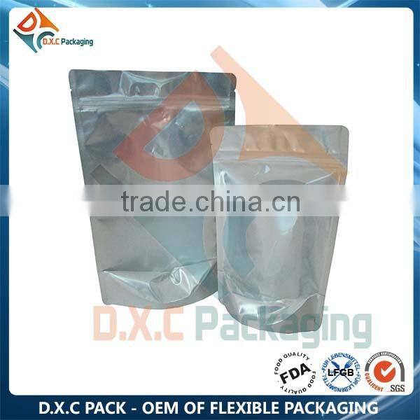 Laminated Plastic Side Gusset Bags For Rice Packaging