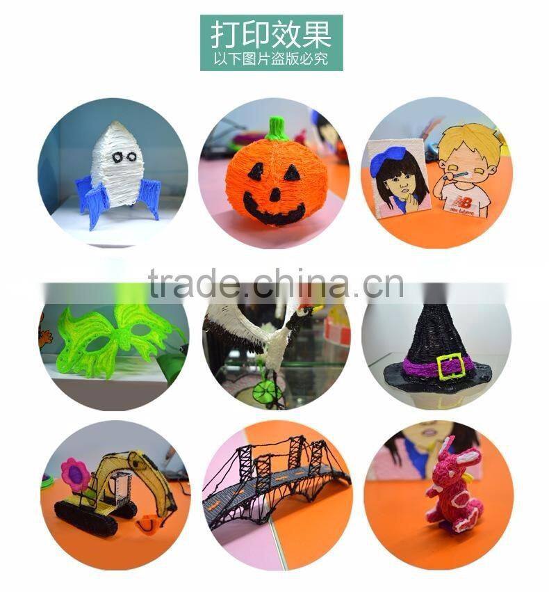 3d printer pen filament PLA ABS 1.75mm for kids printing,3d drawing pen