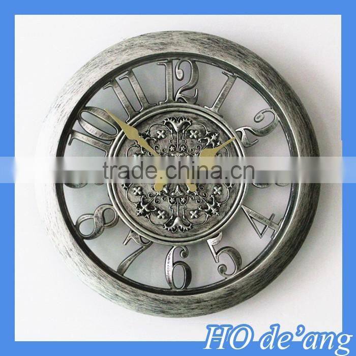 HOGIFT Aluminium metal wall clock/decorative wall clock/personalized wall clock