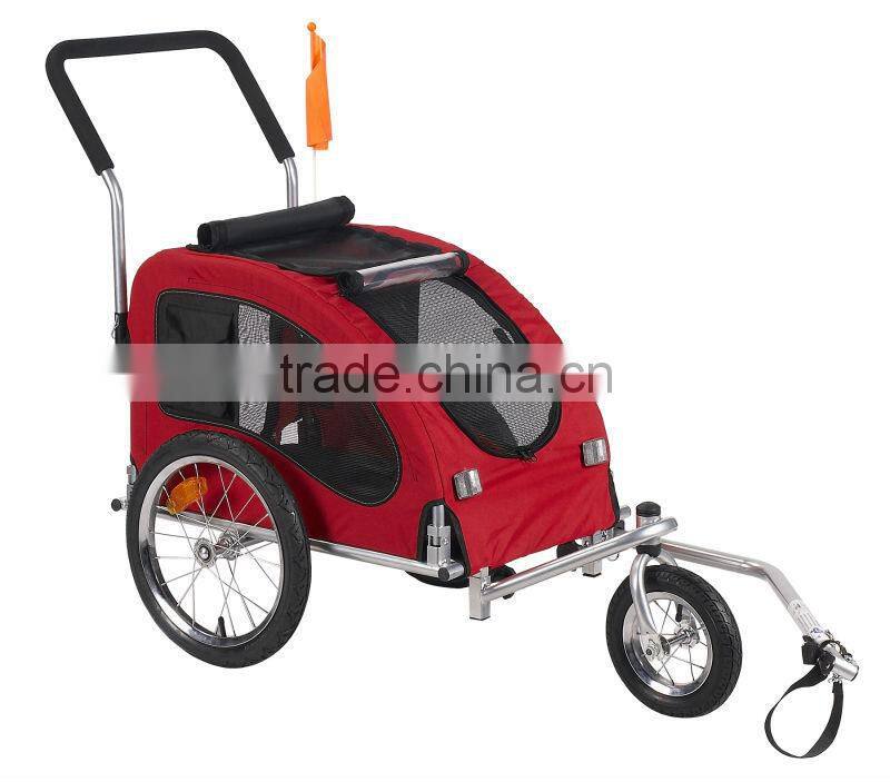 middle foldable bicycle pet trailer / pet product / trailer parts