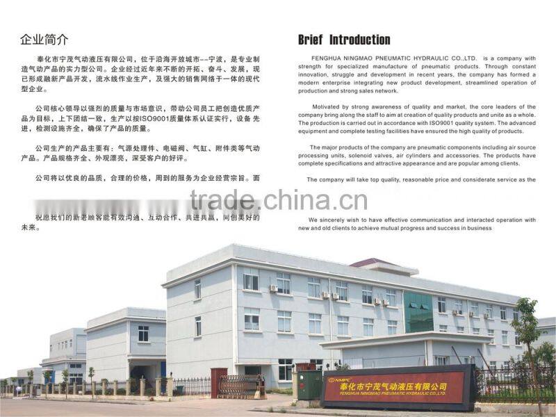 Cheap Reliable Quality aluminium mini pneumatic air cylinder