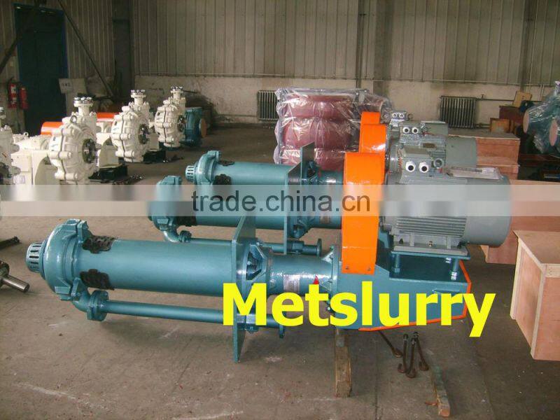 Standard light duty sand suction submersible verticle slurry pump