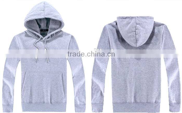 men pull over custom blank plain hoodies sweatshirt