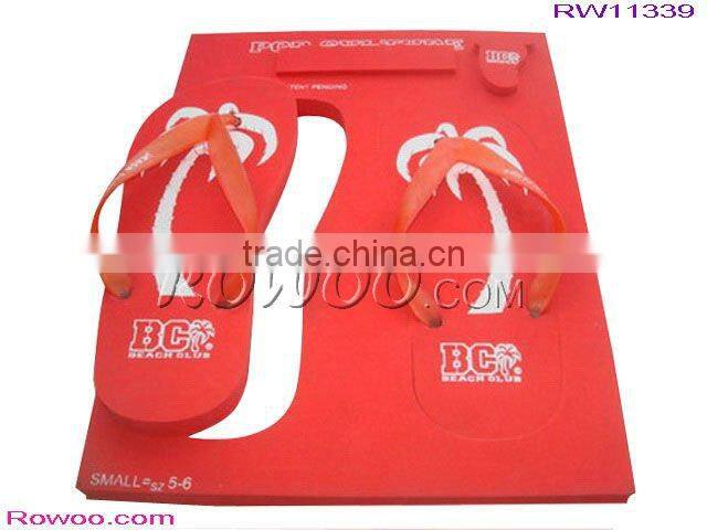 RW11339 Promotion EVA Red Flip flop