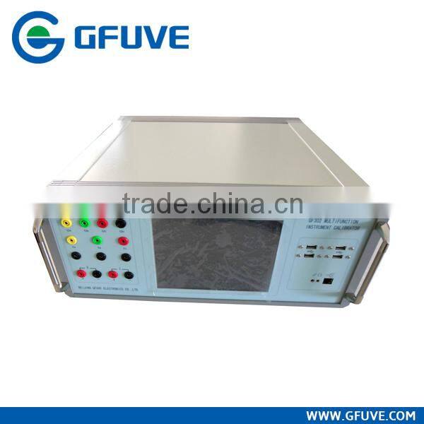 Multifunction three phase panel meter calibrator