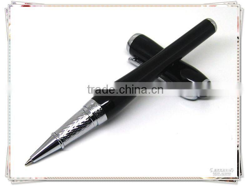 2014 Unique design Duke Gentleman Elegant black ball pen, good present pen for women