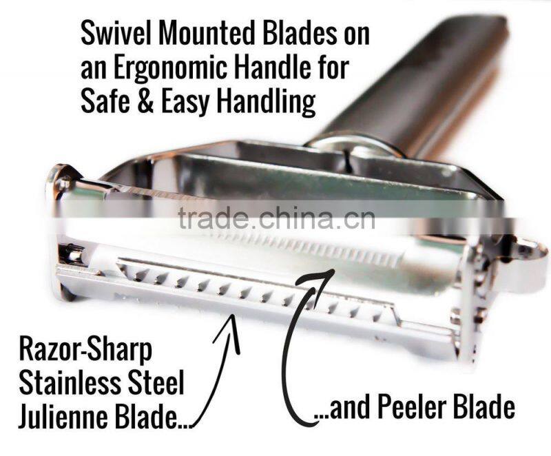 stainless steel vegetable peeler vegetable slicer julienne peeler