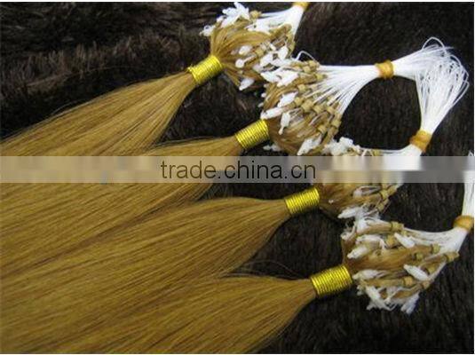 Factory direct china hair extension micro beads curly made in china