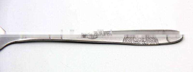 LBY high quality stainless steel serving spoon in restaurant cutlery