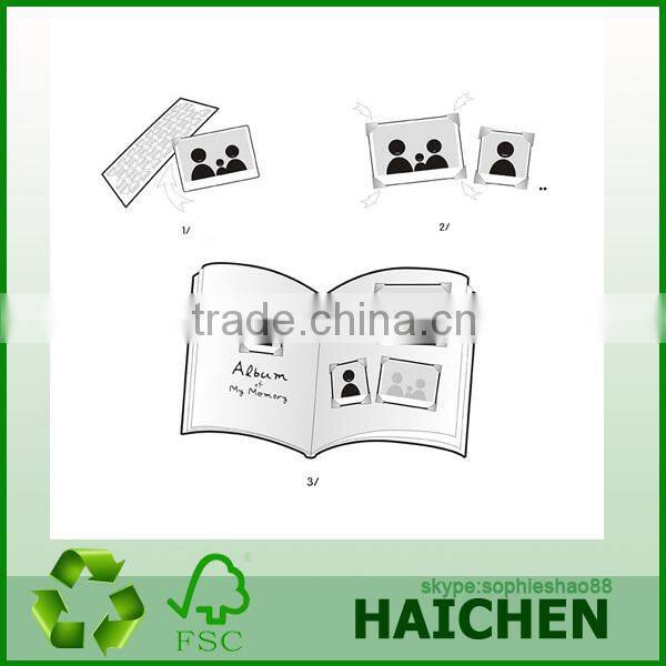 3-ring pocket HUNTER-GREEN album for 504 photos - 4"x6"