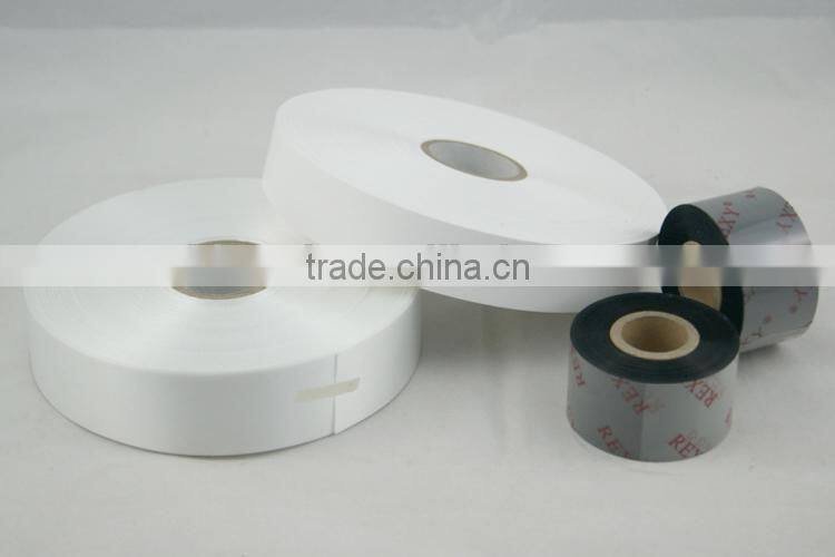 Bizosft Washable label Care Instruction Label Clothes Barcode Label Non-woven Label 20mm*200M roll