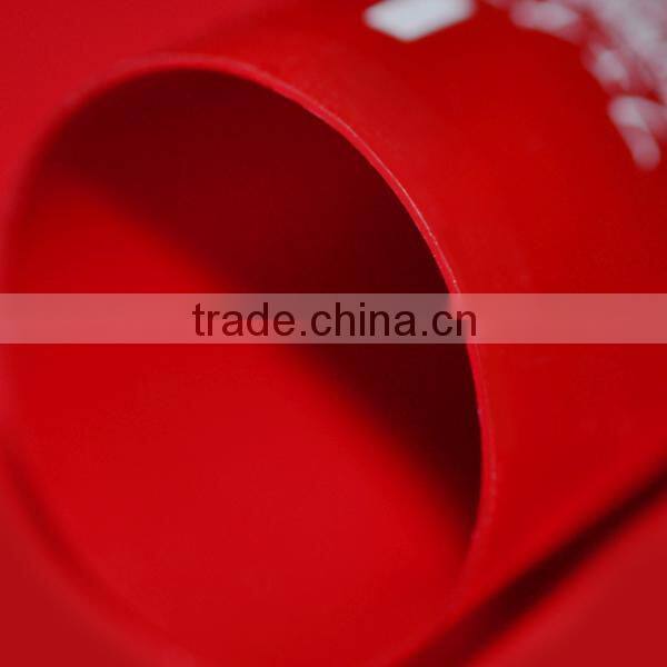 Cosmetic package 50 g plastic facial tube with flip top cap