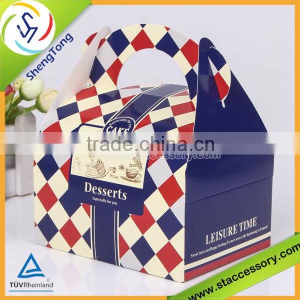 new design high quality wedding cake box