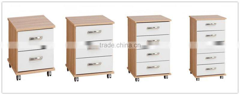 hinges bedroom furniture cheap wooden drawers nightstand table, multi colors