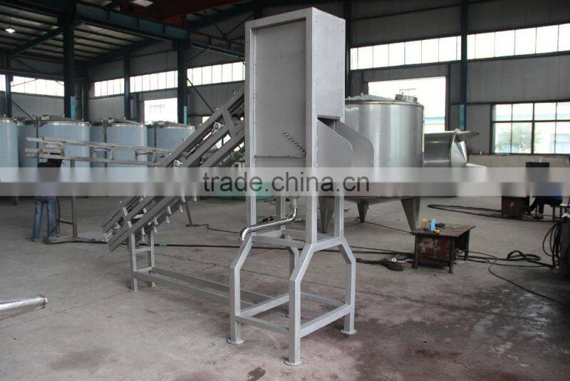 automatic industrial young coconut half cutting machine and water collection