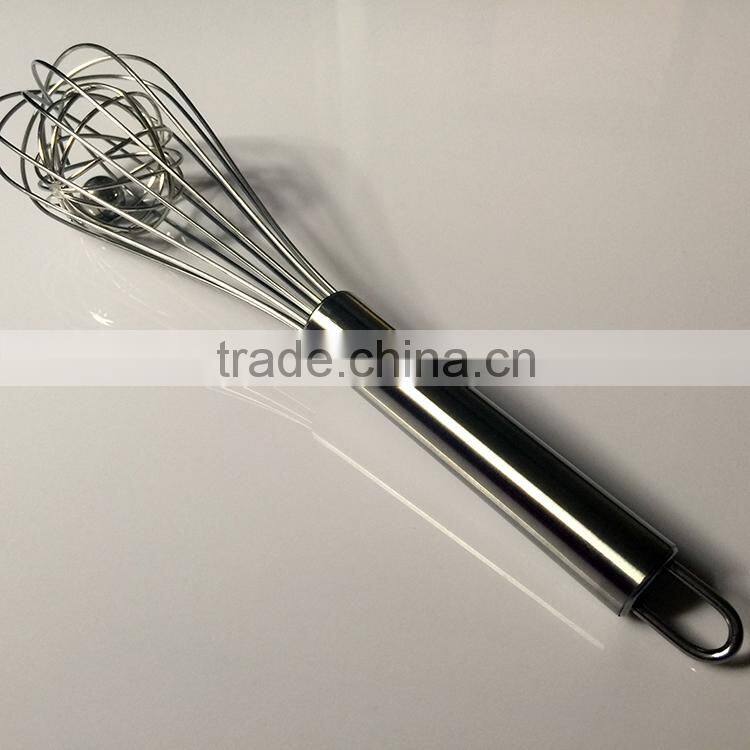 new products kitchen whisk with stainless steel ball in wire head