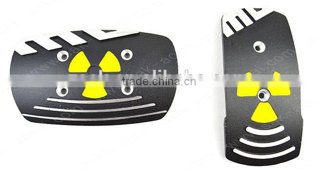 Universal aluminum non-slipautomatic car pedal pad