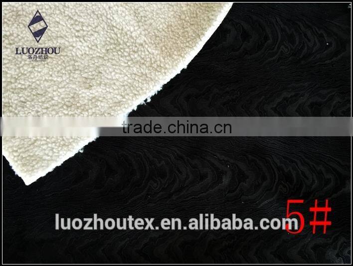 faux wool fabric for garment
