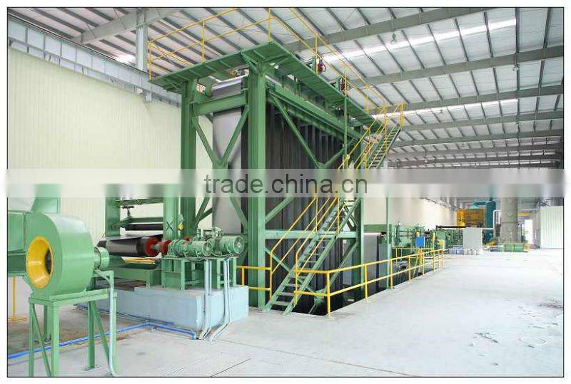 color coated steel sheet production line