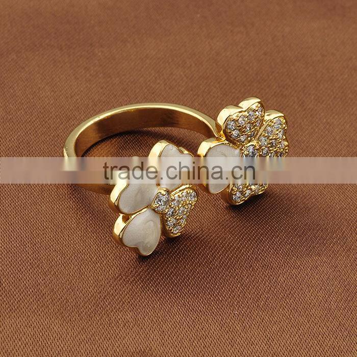 Best Selling Products In America Red Clover Necklace Sets For Women