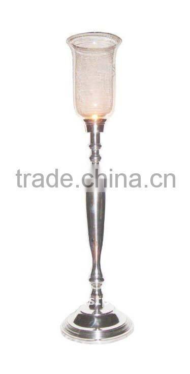 Centerpiece with glass votive