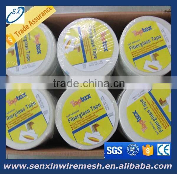 Self Adhesive Fiberglass Mesh Joint Tape For Cracks Holes