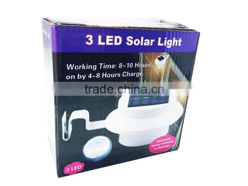 ECHO- 2PCS solar energy saving bulb led garden and integrates solar street light